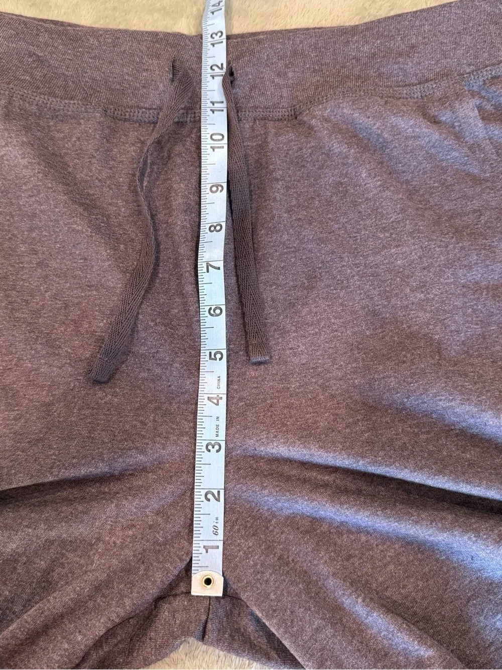Hanes Shorts Gray Drawstring Lounge Athletic Pockets NWOT